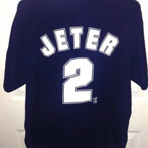 New York Yankees Jeter No 2 Button Closure Jersey